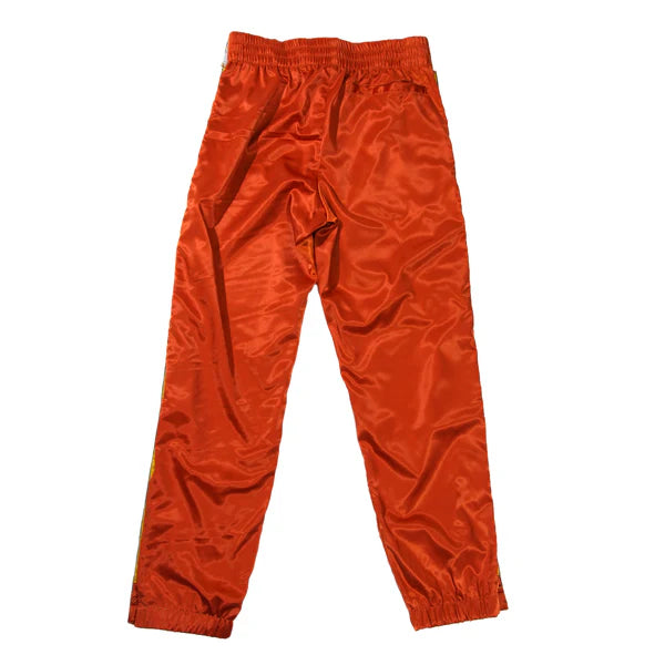 [ORANGE]  SATIN TRACK PANT