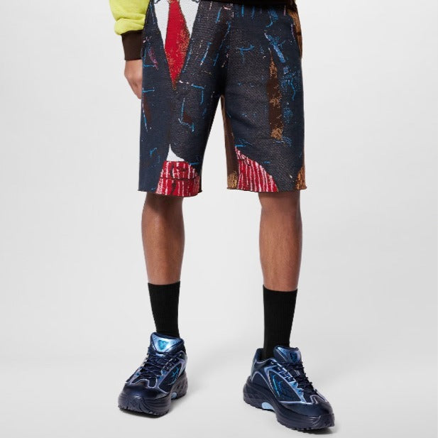 [MULTICOLOR] LOUIS VUITTON x KidSuper THE PICNIC SHORTS