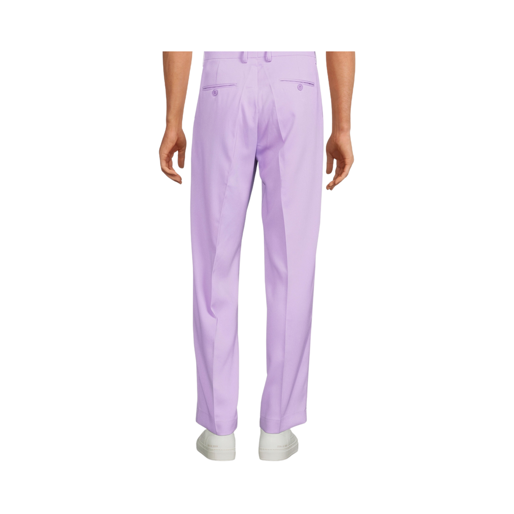 [PURPLE/LIGHT PURPLE] PLEATED PORTRAIT PANT
