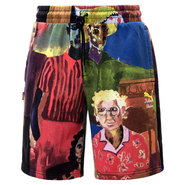 [Multicolor] Puma X KidSuper Allover Print Shorts