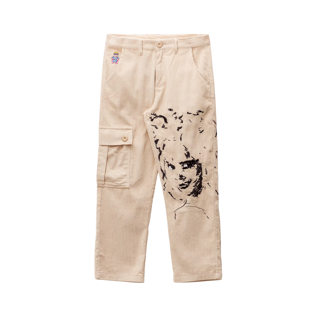 [Cream/Beige] THE CON ARTIST CORDUROY CARGO PANT