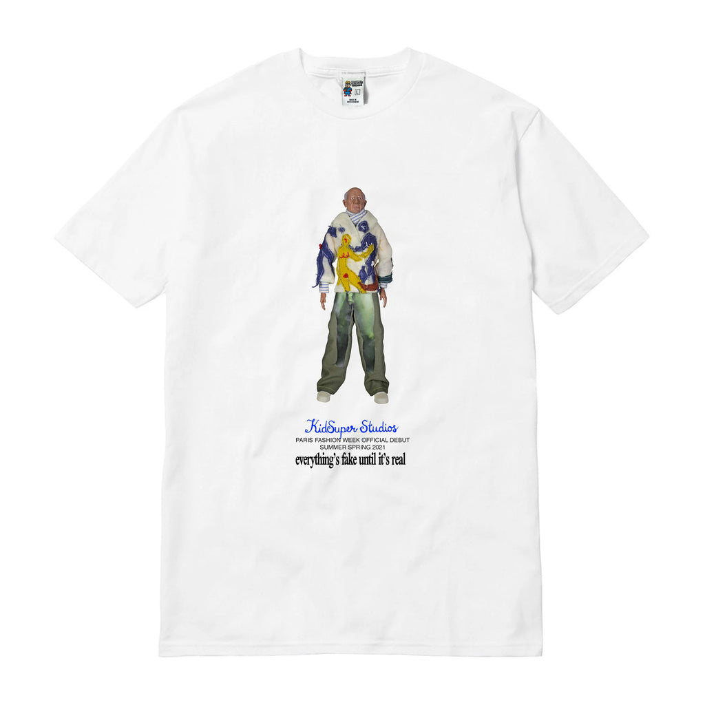 [WHITE] Everything's Fake Pablo Picasso TEE