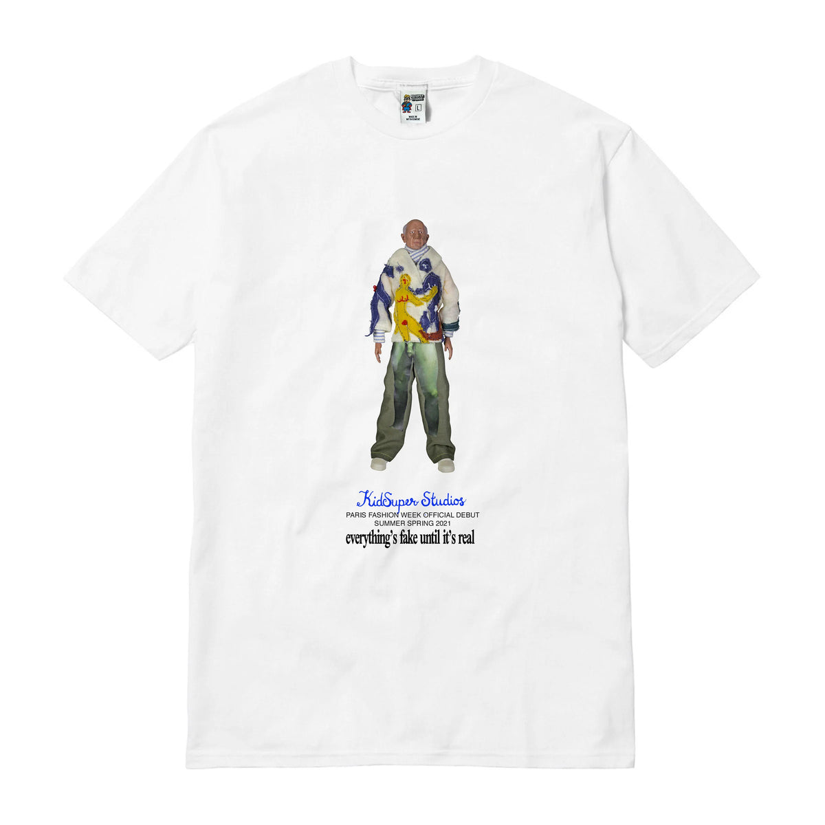 [WHITE] Everything's Fake Pablo Picasso TEE