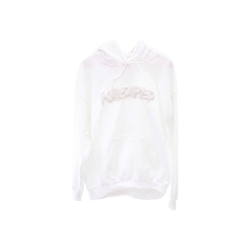 [WHITE] TO THE MOON HOODIE