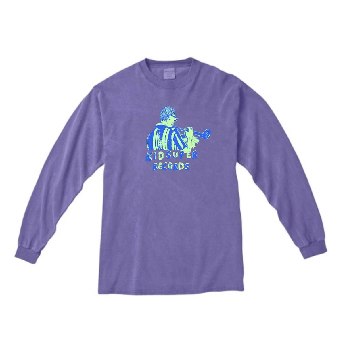 [PURPLE] RECORDS LONG SLEEVE TEE