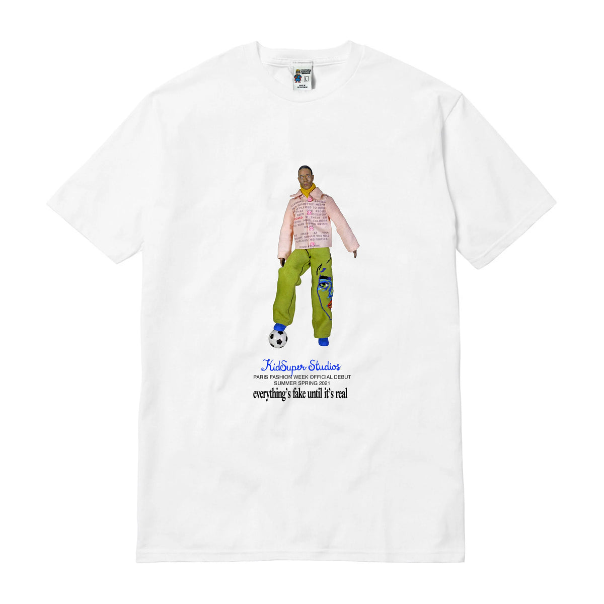 [WHITE] Everything's Fake ROLANDINHO GAUCHO TEE