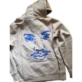 [CREAM/ALMOND] SNOT x KIDSUPER HOODIE (BLUE FACE)