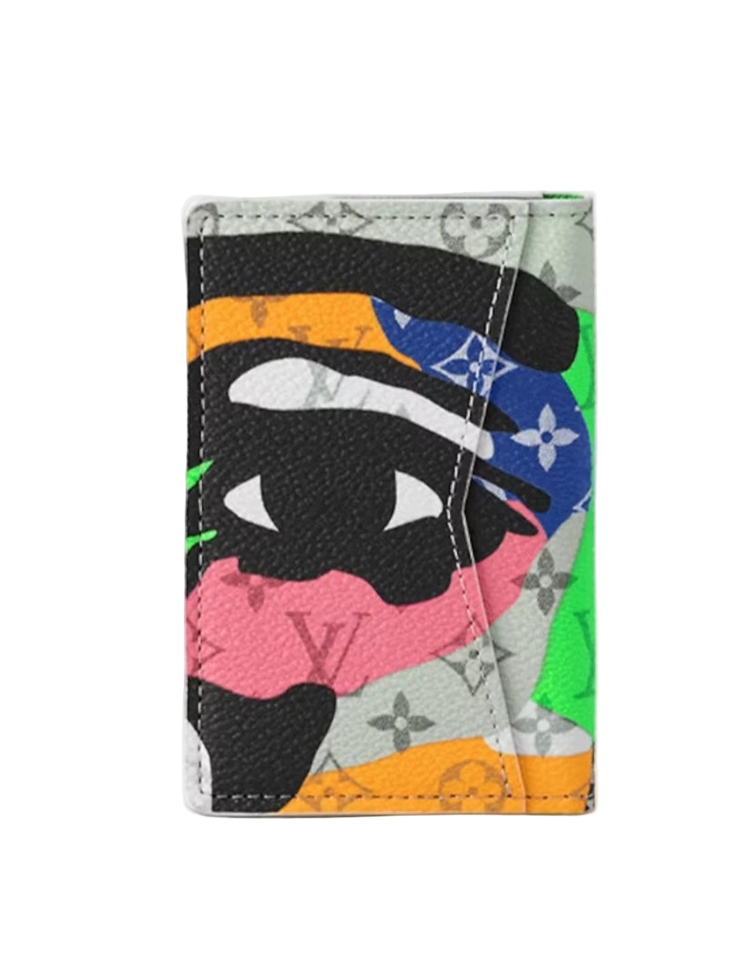 [MULTICOLOR] Louis Vuitton x KidSuper Monogram Portrait Wallet Organizer