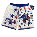 [PURPLE-MULTICOLOR] NBA X KIDSUPE Philadelphia 76'ers Shorts