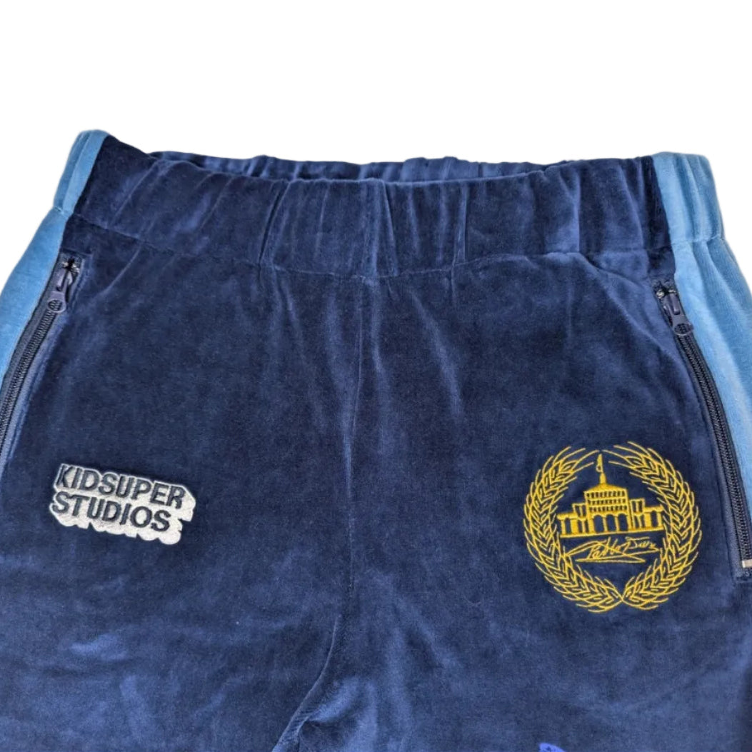 [BLUE-RED-YELLOW] Modelo x KidSuper “Fighting Spirit” Track Pant