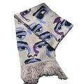 [PURPLE] FACES SCARF