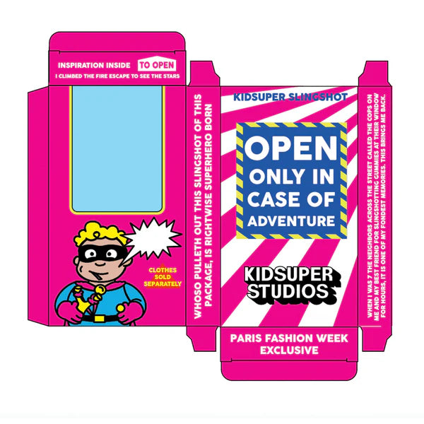 [PINK BOX] KIDSUPER STUDIOS SLING SHOT