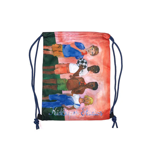 [BLACK-RED] PORTRAIT BACKPACK