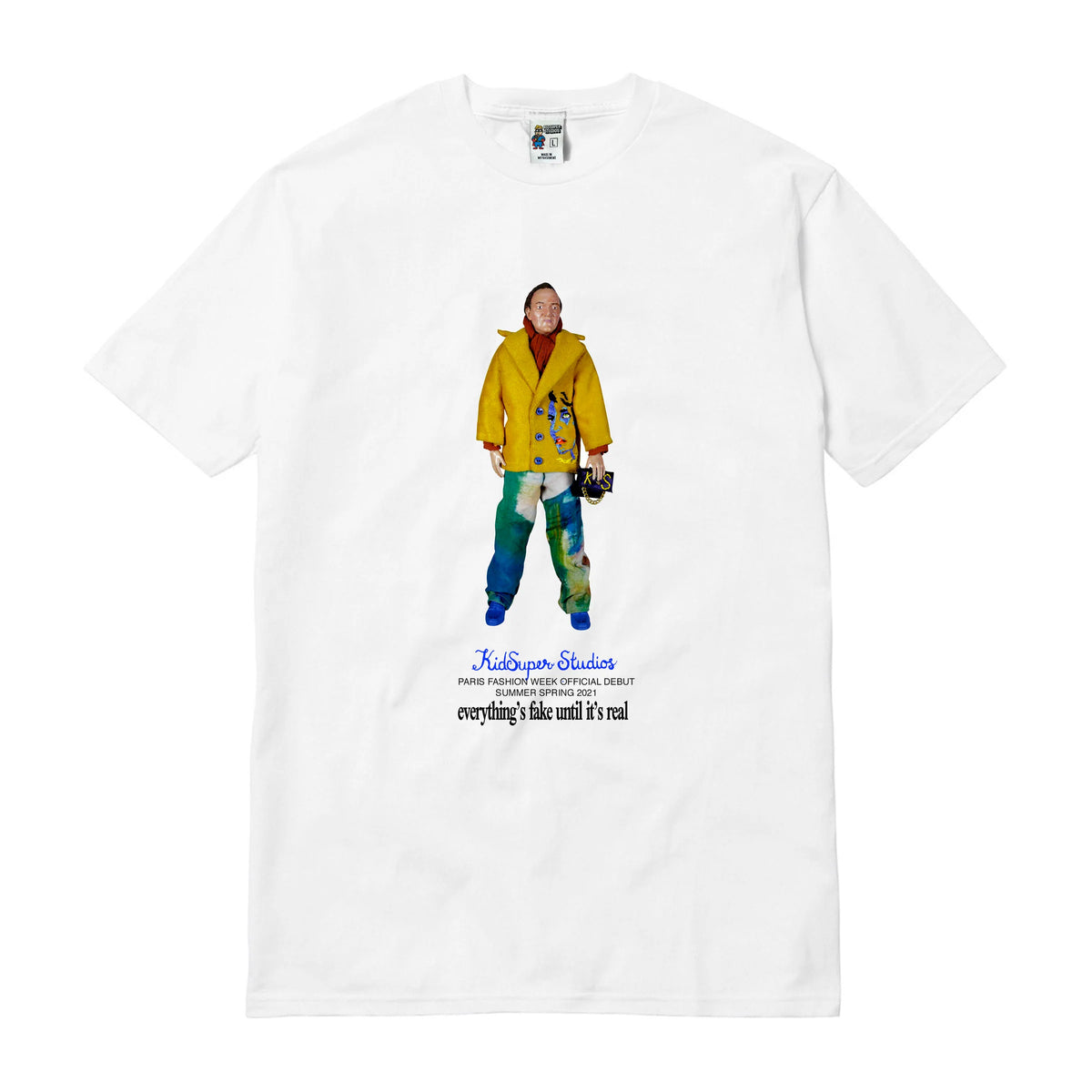 [WHITE] Everything's Fake QUENTIN TARANTINO TEE