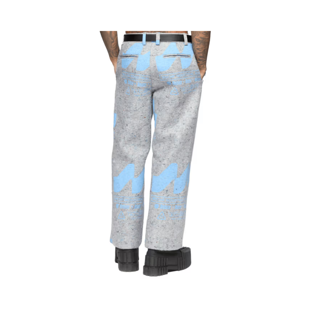 [Grey-Blue] MSCHF X KIDSUPER x UHAUL SUIT BOTTOM