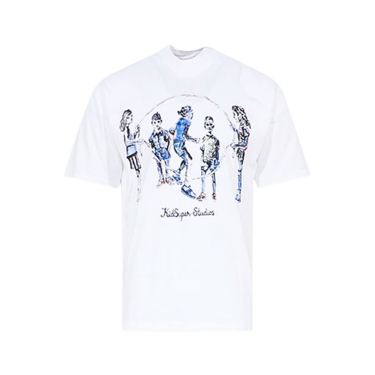 [WHITE] JUMP ROPE TEE