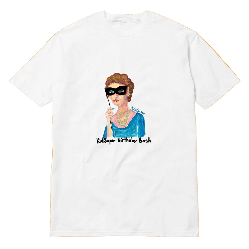 [WHITE] Happy Birthday COLM 2018! ILLUSTRATION INVITE TEE
