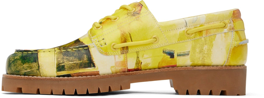 [Yellow] Painted Lug Loafer