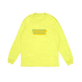 [NEON GREEN/GREEN-GREY-ORANGE] LONG SLEEVE LOGO TEE